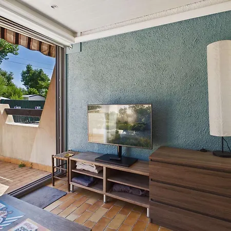 2p Climatise En Rdc Avec Parking - Fr-1-326-538 Apartmán Marseillan (Herault)